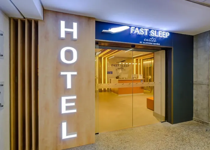 Fast Sleep Suites By Slaviero Hoteis - Hotel Dentro Do Aeroporto De Guarulhos - Terminal 2 - Desembarque Oeste